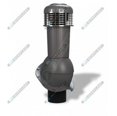 K96 Kanalizačné odvetranie WIROVENT PLUS DN 125 mm s ventilátorom