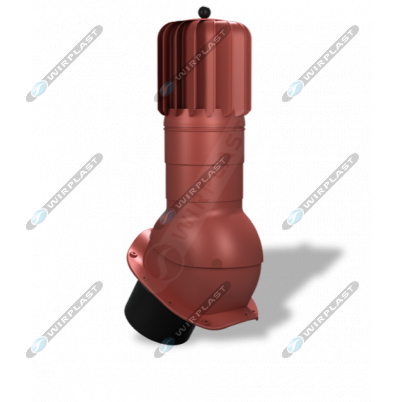 T04-Al-L Kanalizačné odvetranie WIROVENT PRO DN 150 mm s gravitačným ventilátorom