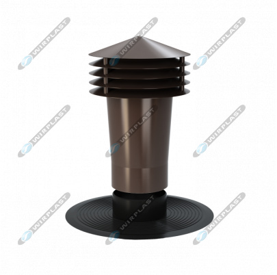 Podstava pre odvetrávací komín pre  asfaltové hydroizolačné  pásy 75 mm