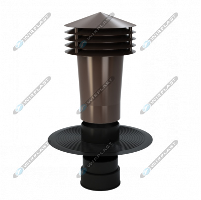 Podstava pre odvetrávací komín pre  asfaltové hydroizolačné  pásy 75 mm